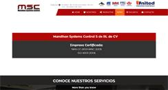 Desktop Screenshot of marathonsystemscontrol.com